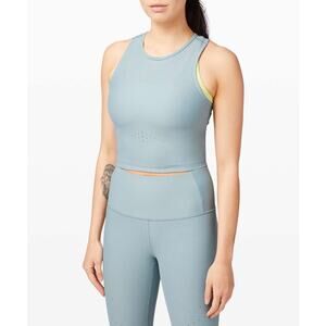 lululemon athletica Light Blue Tank Top